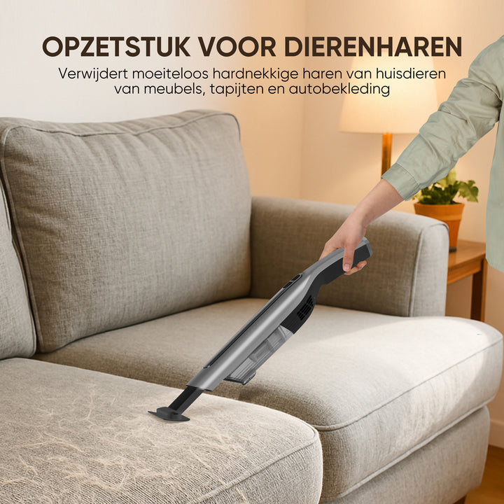 Kruimelzuiger Handstofzuiger Snoerloos Met Oplaadstation Ultra