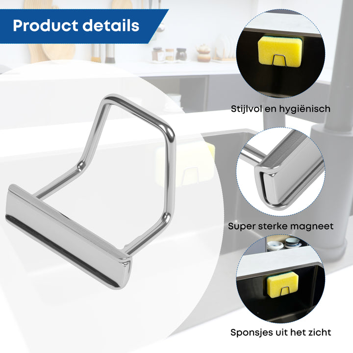 Sponshouder zilver