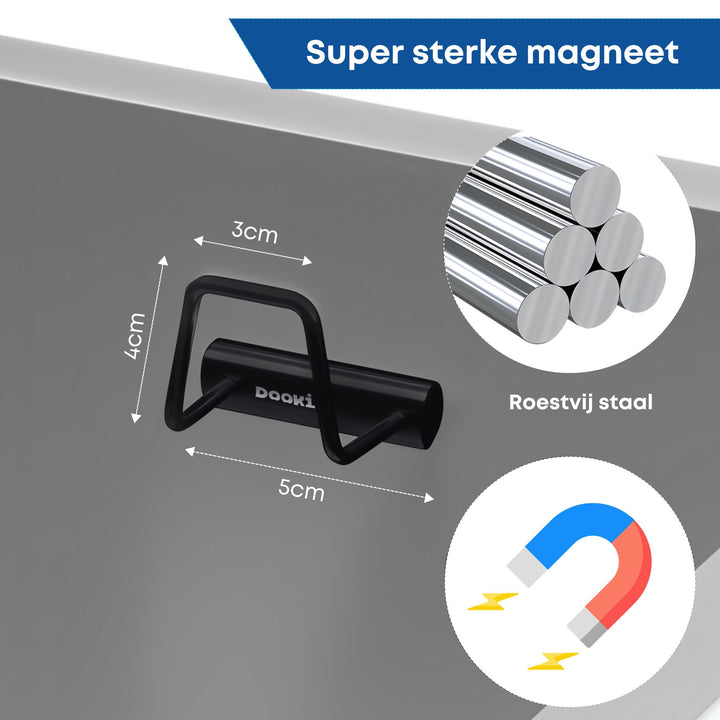Sponshouder Magnetisch Zwart