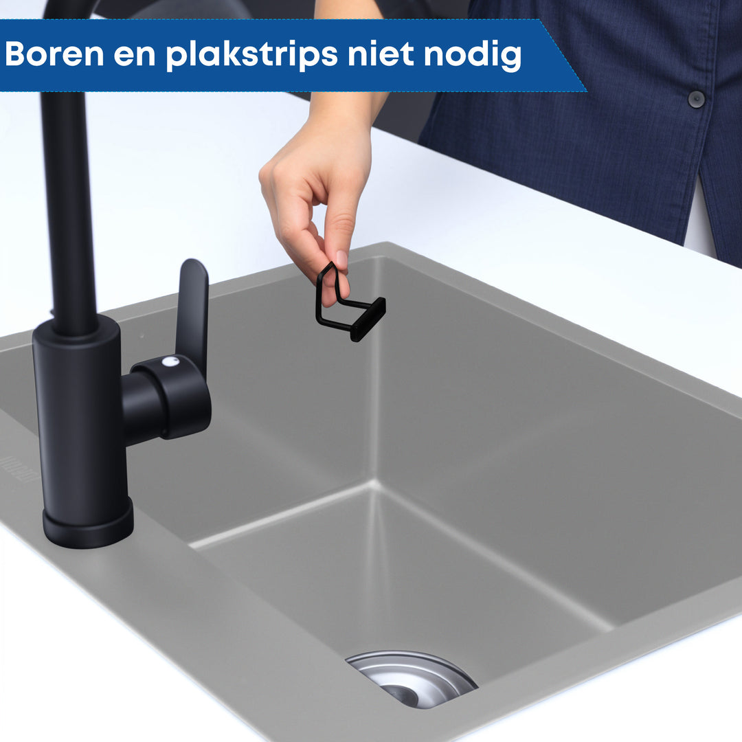 Sponshouder Magnetisch Zwart