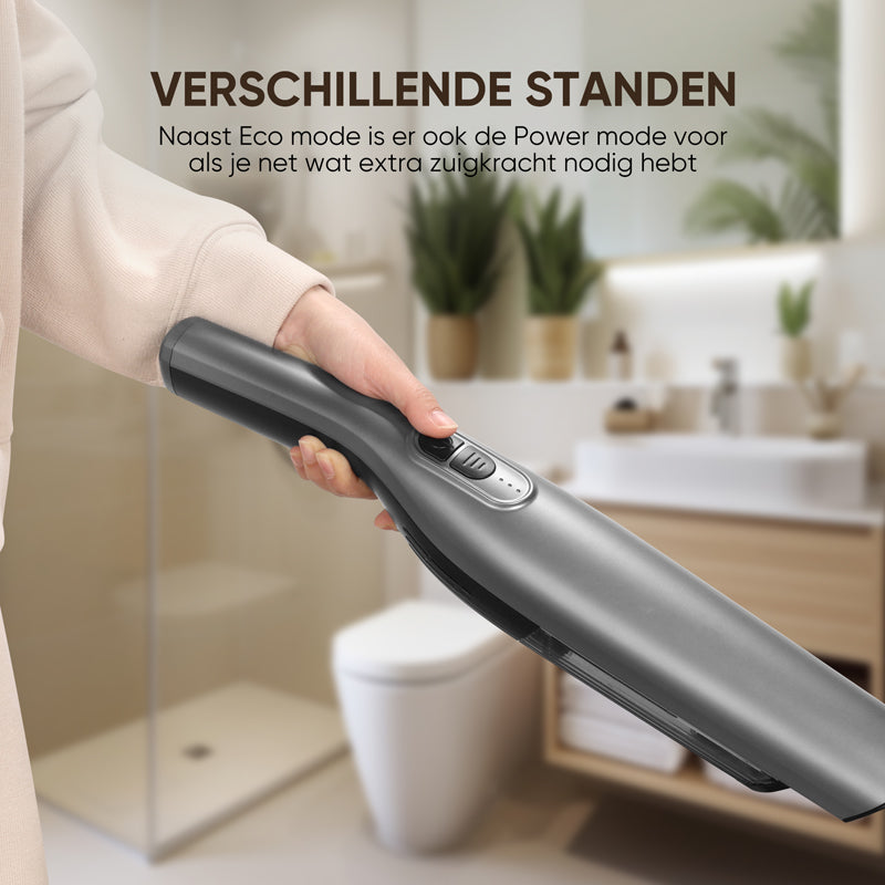 Kruimelzuiger Handstofzuiger Snoerloos Met Oplaadstation Mega