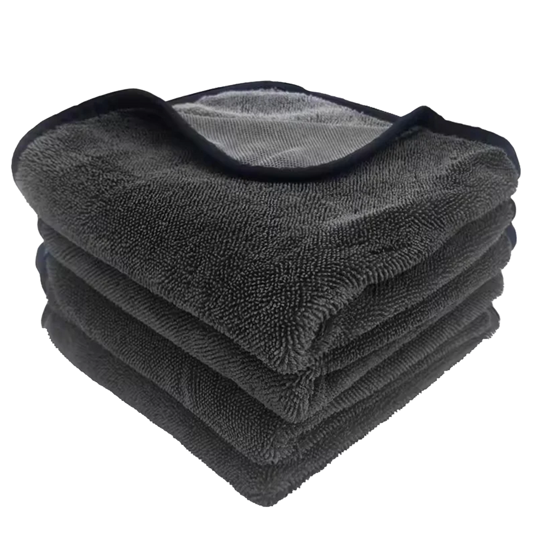 Microvezeldoek voor de auto, 4-delige set, microvezeldoeken Microvezeldoek voor de auto, 4-delige set, microvezeldoeken